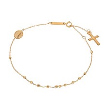 9ct Gold Adjustable Rosary