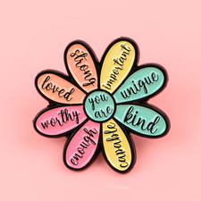 Motivational Funny Pin Badge