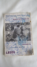 FEATHERSTONE ROVERS VS LEEDS