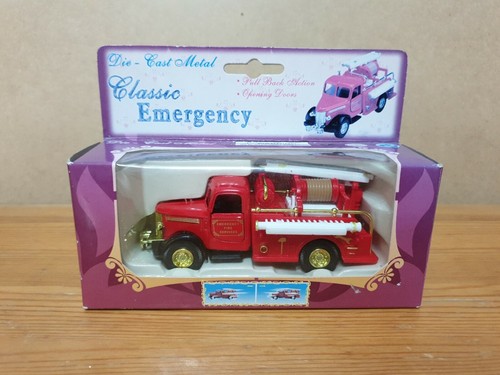 Classic emergency fire - emergency, truck