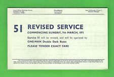 Sheffield Transport Bus