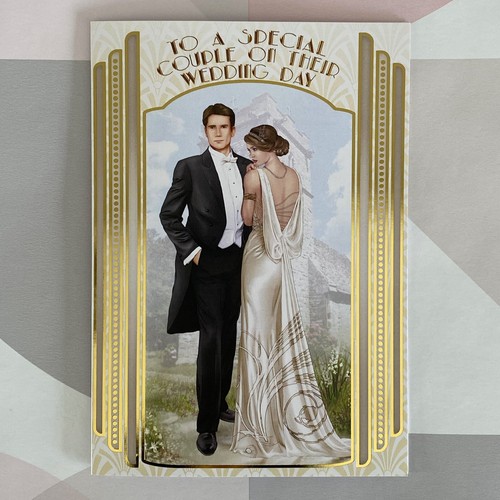 Art deco wedding - art,