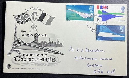 1969 concorde fdc - concorde,