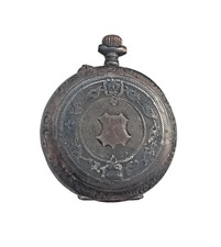 Antique Unidentified 925 Solid Silver Ladies Pocket Watch early 1900s