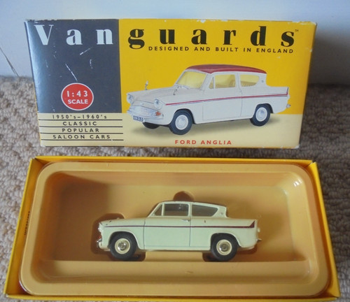 Vanguards ford anglia diecast - vanguards,