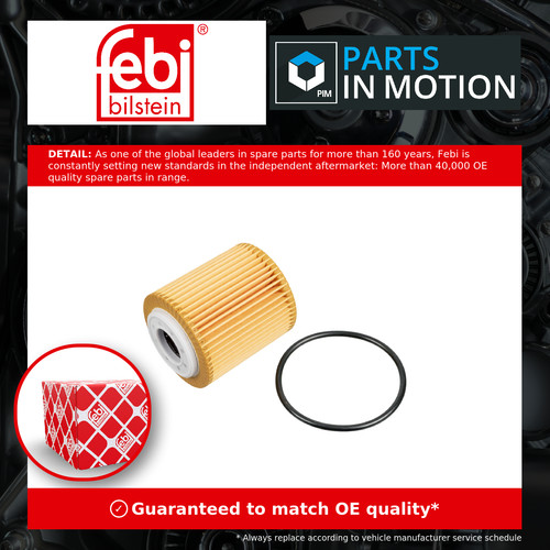 Oil filter 106371 febi - oil,