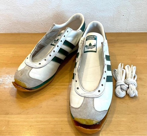 Adidas country white green - adidas,