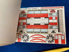 BUILD YOUR OWN VINTAGE TRAM 1970s MODEL UNMADE  - WEST HAM 1910 - GREAT GIFT