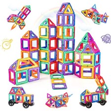 180Pcs  Kids Magnetic Building