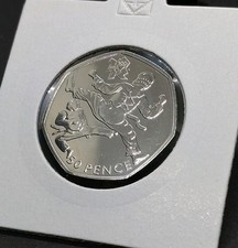 2011 Taekwondo 50p Olympic Coin in flip – BUNC– Rare Fifty Pence London Games 