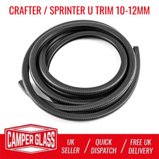 Crafter / Sprinter Internal U Trim Window Trim Rubber Knock On Trim For Cut Edge