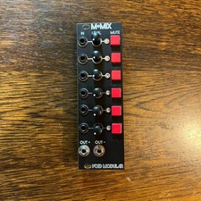 Void Modular M+Mix - 6 channel mixer with mutes - eurorack module - rare.