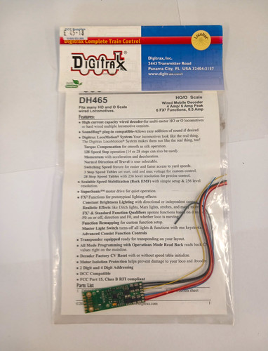 Digitrax dh465 dcc - dh465,