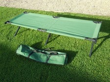 ex army folding camp bed