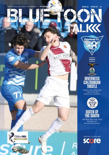Peterhead inverness caley - peterhead, v