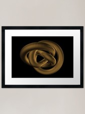 Gordian Knot Framed Art Print