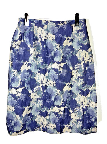 Blue linen blend - blue,