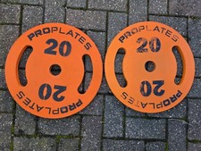 Weight plates 20kg Pair 40kg 