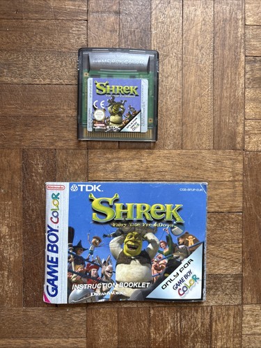 Gameboy colour shrek - gameboy, fairytale