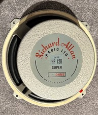 Richard Allan HP 12B Super, 12 inch Bass Drive Unit, 8 ohm, Bextrene Cone