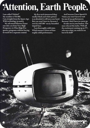 1972 panasonic orbitel - 1972, tv