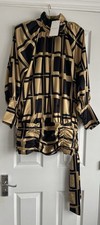 Ladies Allyson Dress Size Large (14) Brand New With Tags Detailed Sleeves