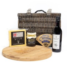 Cheese & Wine wicker Gift