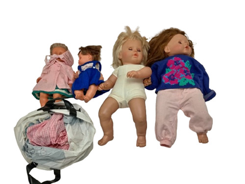 Vintage baby doll bundle - baby,