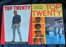Purnell Top Twenty Hardback Books 1965 & 1966 by Philip Buckle