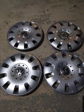 VW Transporter T5 Original 16" Wheel Trims / Hub Caps (Set of 4) 7H0601147D