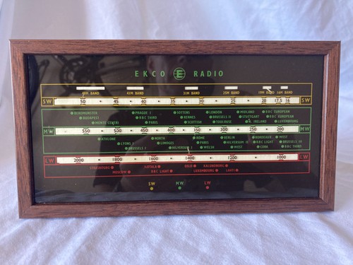 Vintage ekco radio - vintage, art