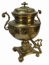 Antique Samovar Brass & Copper