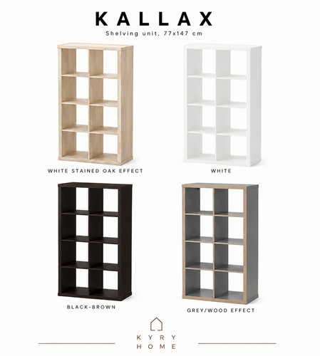 Ikea kallax shelving - kallax,
