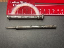 Victorian silver  tone white