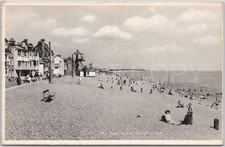 Vintage Postcard Beach Scene