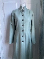 Browne & Daughters Smart Duck Egg Blue Coat With Nehru Style Collar