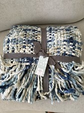 West Elm Basketweave Knitted