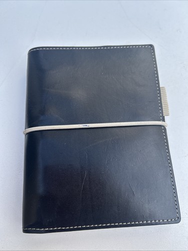 Filofax domino black faux - filofax,