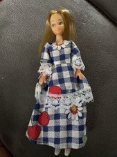Palitoy Pippa Doll  LuLu bradgate Pam Budget Blue Tiered Dress And Shoes