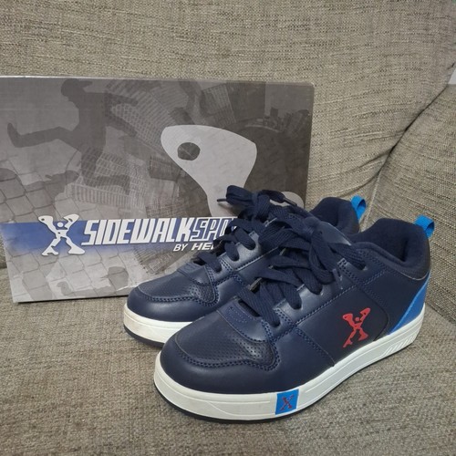 Navy blue heelys shoes - heelys, x