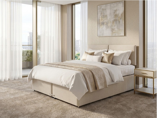 Zip and link divan - and, bed