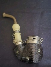 Vintage Swiss Bruyere Smoking Pipe