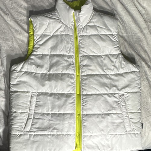 Women white green quilted - white/green,