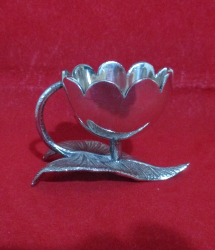 Vintage silver plated white - silver,