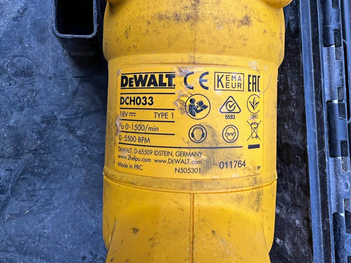 Dewalt dch033 18v cordless - xr,
