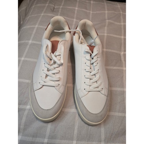 Zara men white leather - zara,