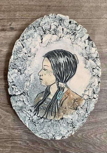 Shapes clay plaque created - shapes,