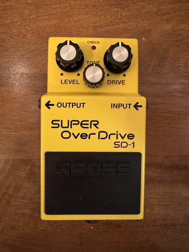 Boss super overdrive - super, sd-1