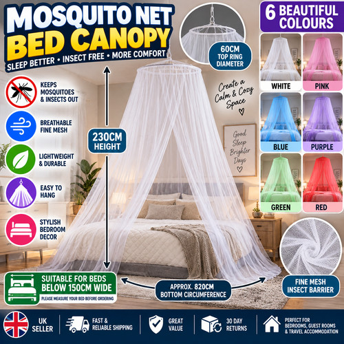 Mosquito net canopy dome fly - net,