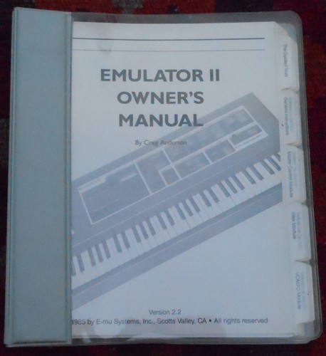 1985 systems emulator ii - 1985,